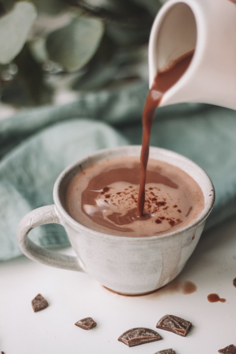 Chocolat chaud onctueux